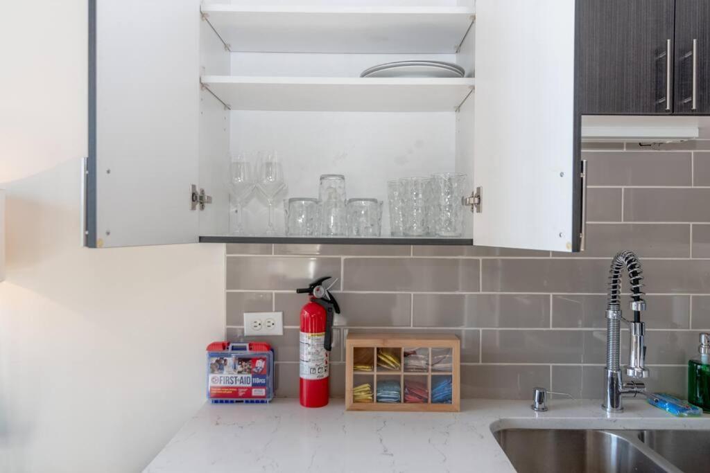 Mccormick Place 2Br Stylish Suite With Optional Parking And Gym For Up To 8 Guests Near Soldier Field And Grant Park Chicago Dış mekan fotoğraf