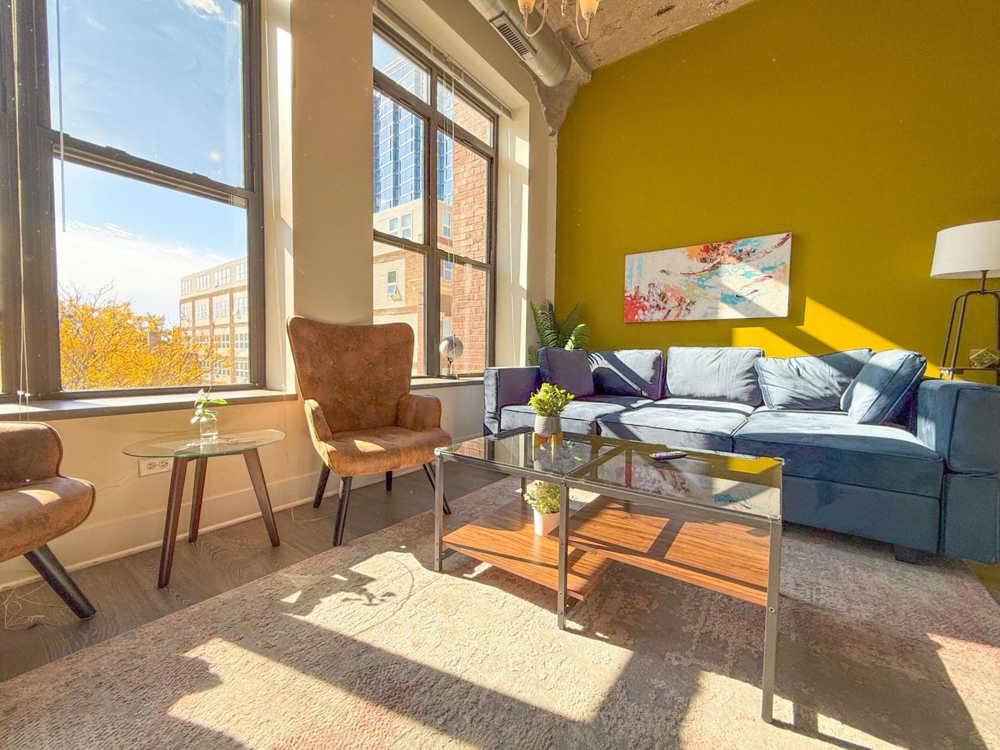 Mccormick Place 2Br Stylish Suite With Optional Parking And Gym For Up To 8 Guests Near Soldier Field And Grant Park Chicago Dış mekan fotoğraf